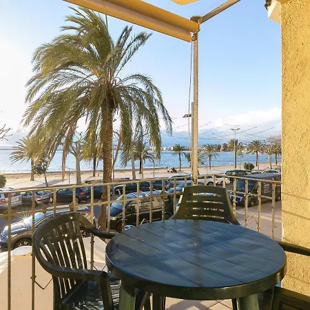 Apartment Pi I Sunyer 1-b - Amplio Y Luminoso En El Centro De Roses, Delante Del Mar, Con Vistas Al Mar. - Es-228-121 *